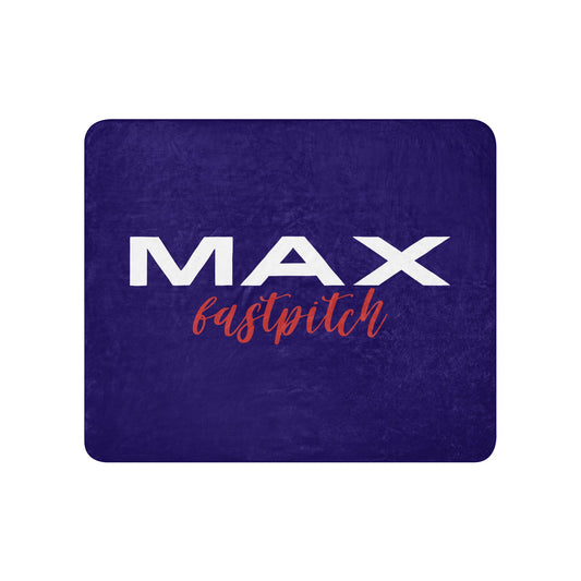 Sherpa Blanket | MAX Fastpitch | Stars Logo