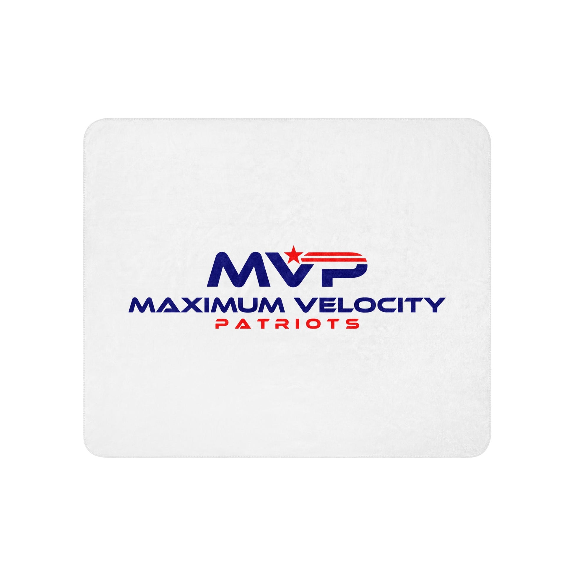 Sherpa Blanket | Maximum Velocity Youth Sports | Vanguard Logo