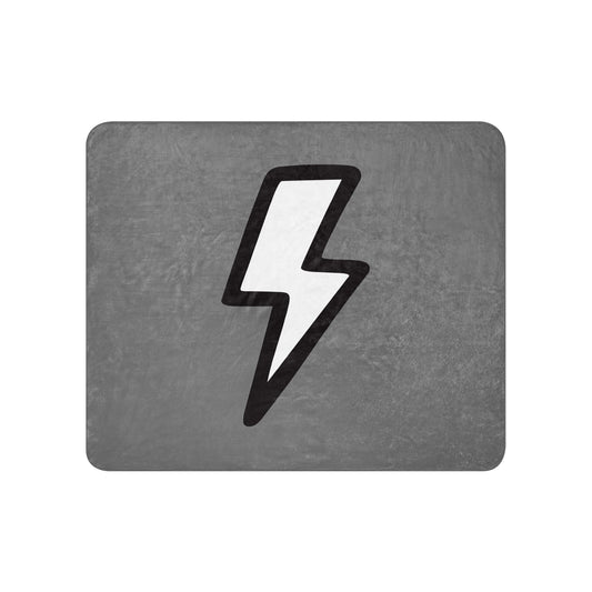 Sherpa Blanket | Maximum Voltage Athletics District | Titan Thunder Logo