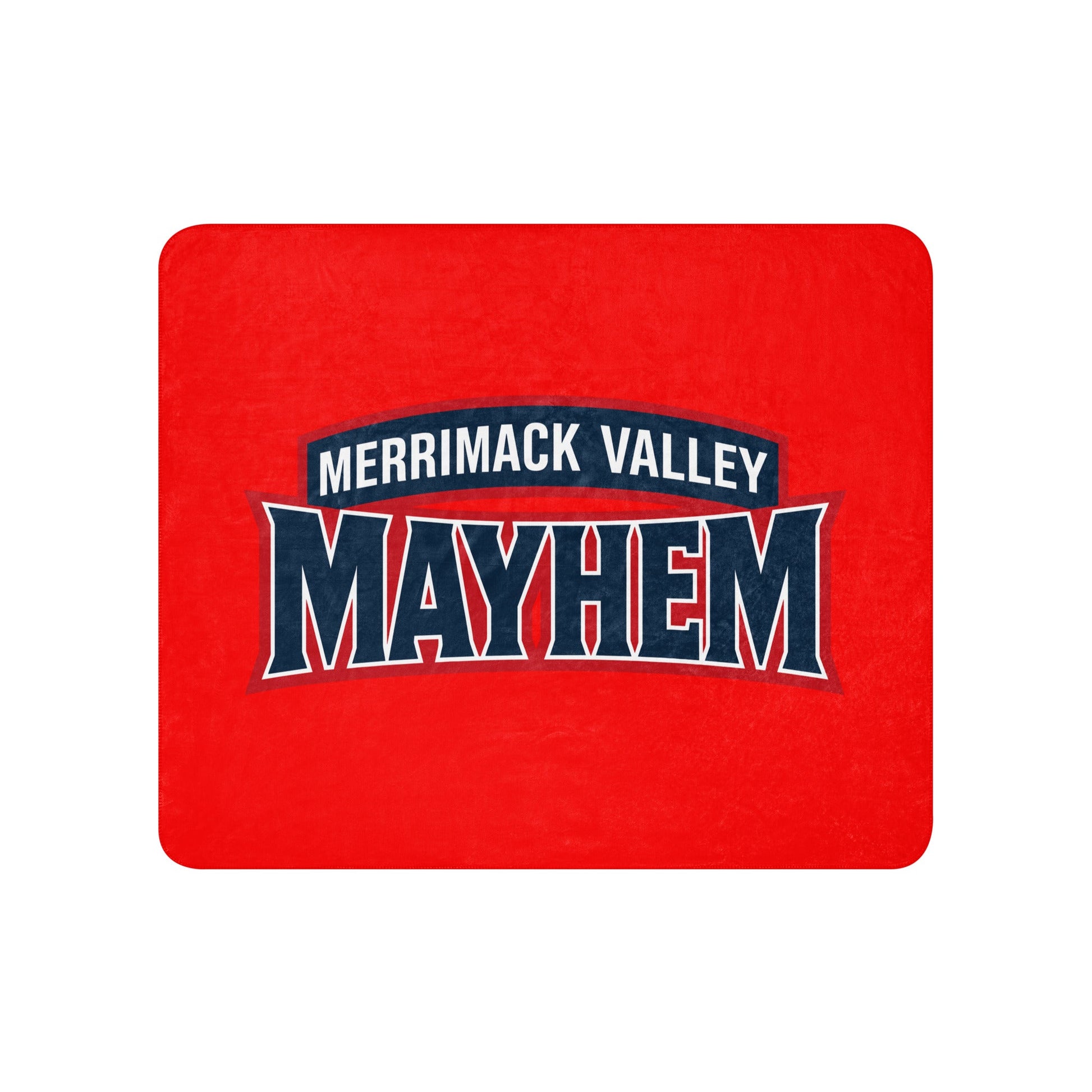 Sherpa Blanket | Merrimack Valley Mayhem | Script Logo