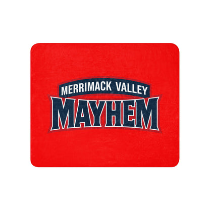 Sherpa Blanket | Merrimack Valley Mayhem | Script Logo