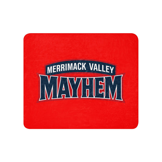 Sherpa Blanket | Merrimack Valley Mayhem | Script Logo