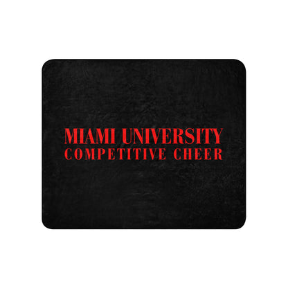Sherpa Blanket | Miami University Competitive Cheer Team