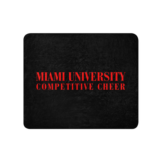 Sherpa Blanket | Miami University Competitive Cheer Team
