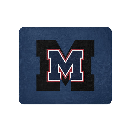 Sherpa Blanket | Michigan Select Baseball | M Lettermark Logo
