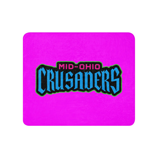 Sherpa Blanket | Mid Ohio Crusaders | Script Logo