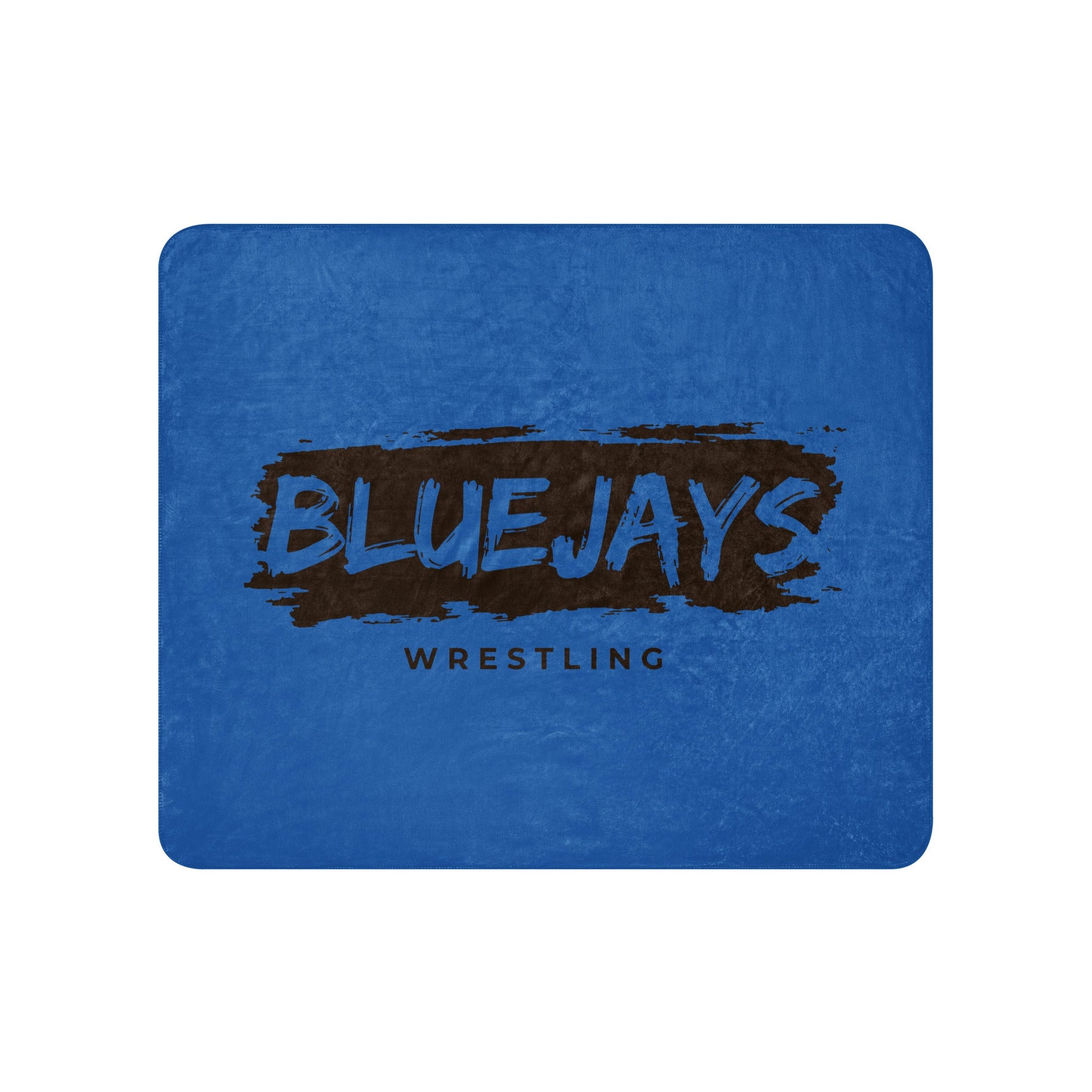 Sherpa Blanket | Middlesex Bluejays Wrestling | Script Logo