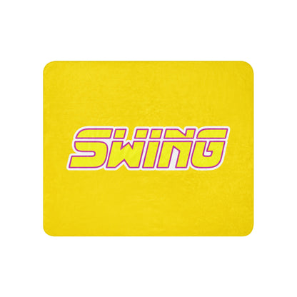 Sherpa Blanket | Midwest Swing Softball | Mark Logo