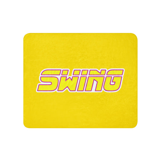 Sherpa Blanket | Midwest Swing Softball | Mark Logo