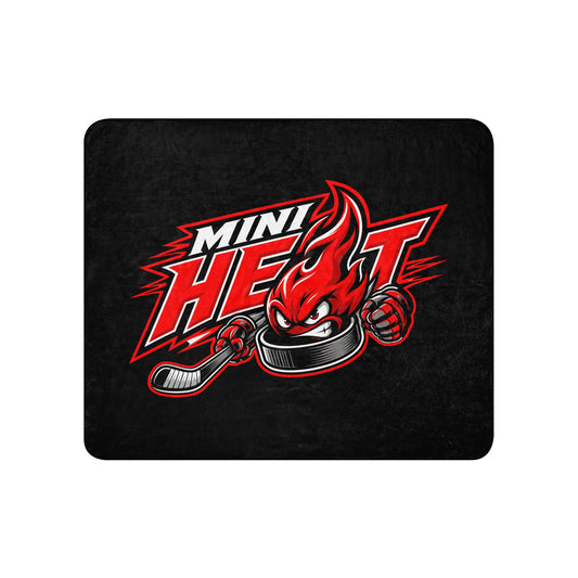 Sherpa Blanket | MINI HEAT | Emblem Logo