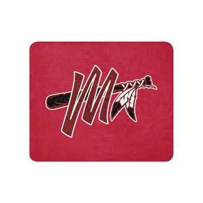 Sherpa Blanket | Mohawks | M - Mark Logo
