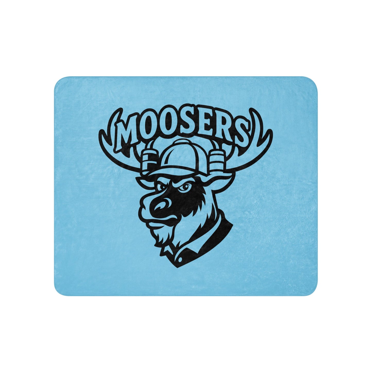 Sherpa Blanket | Moosers | Vanguard Logo