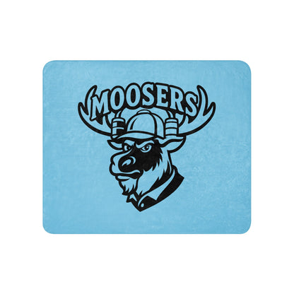 Sherpa Blanket | Moosers | Vanguard Logo