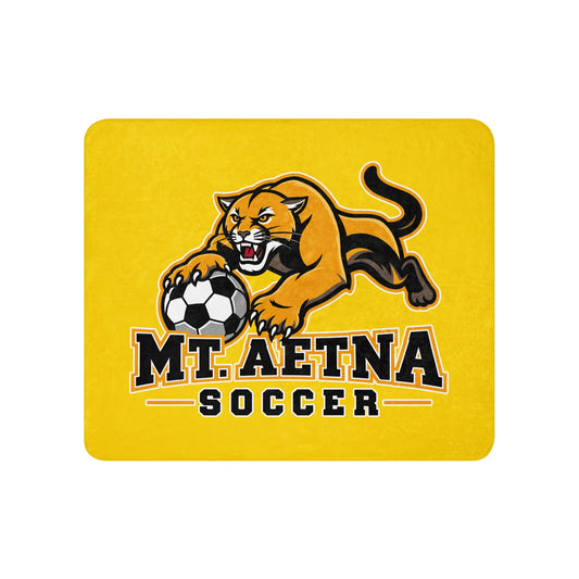 Sherpa Blanket | Mt. Aetna Adventist School | Soccer Apex Logo