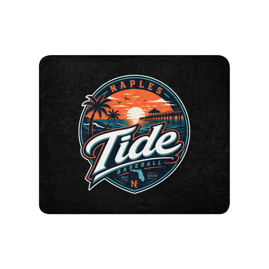 Sherpa Blanket | Naples Tide | Enblem Logo