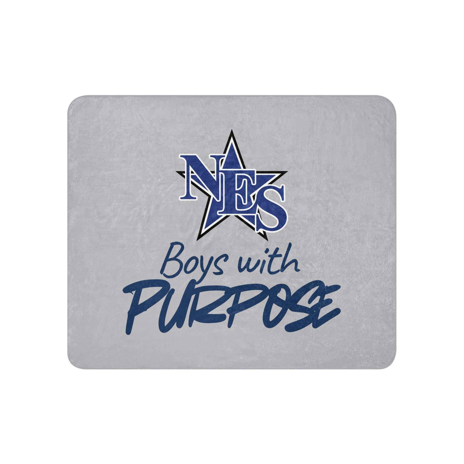 Sherpa Blanket | NES - Boys with Purpose | Boys with Purpose Logo