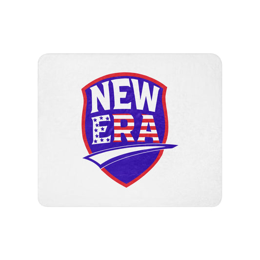 Sherpa Blanket | New Era Softball | Badge Logo