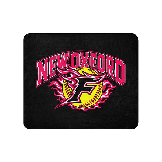 Sherpa Blanket | New Oxford Girls Softball Association | Vanguard Logo