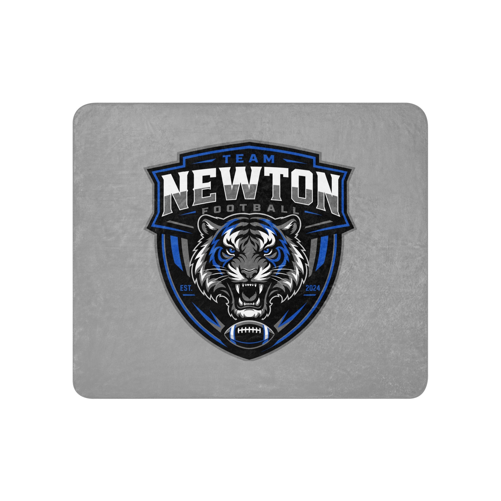 Sherpa Blanket | Newton Youth football league | Shield Logo