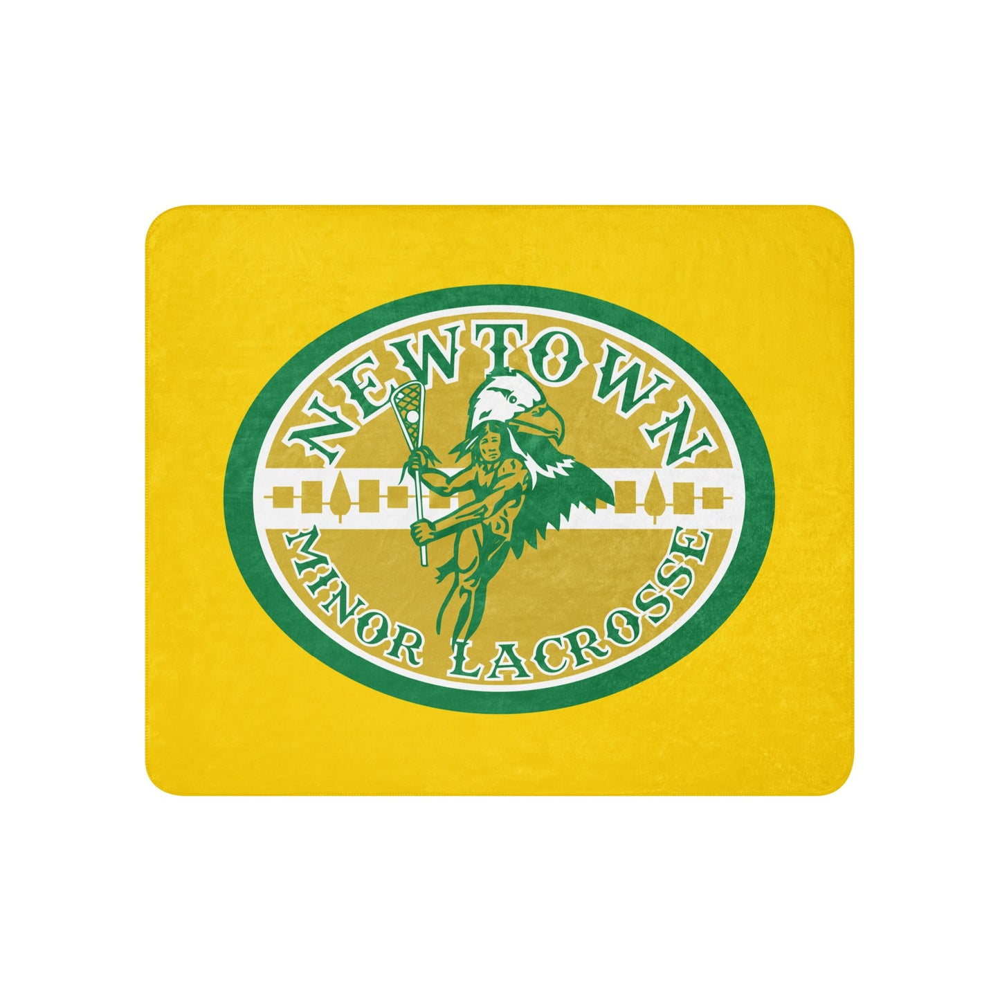 Sherpa Blanket | Newtown Minor Lacrosse | Emblem Logo