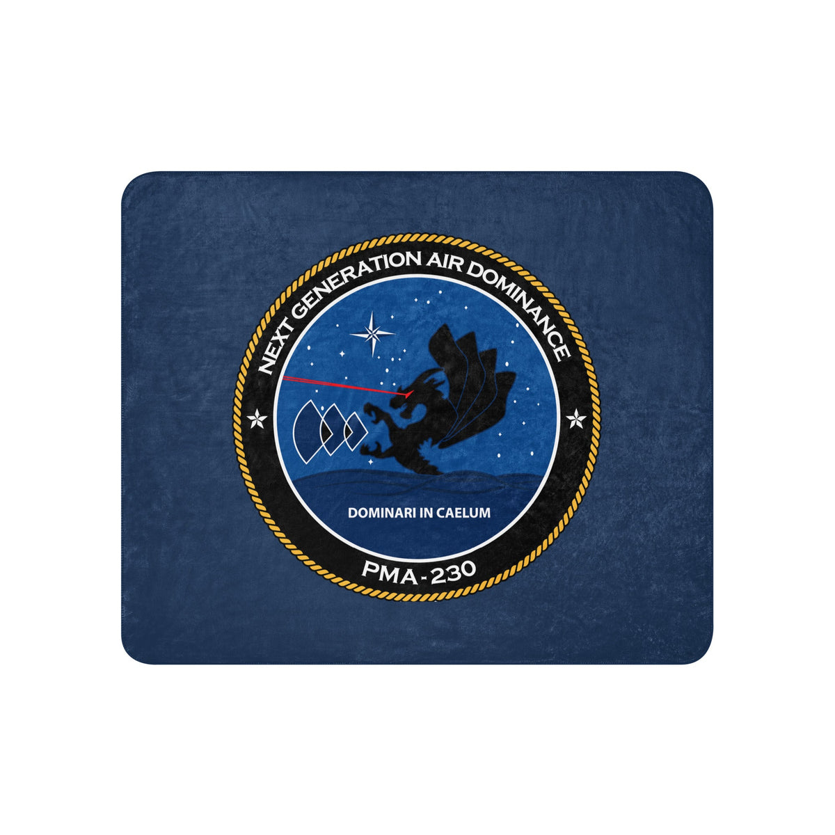 Sherpa Blanket | Next Generation Air Dominance | Badge Logo