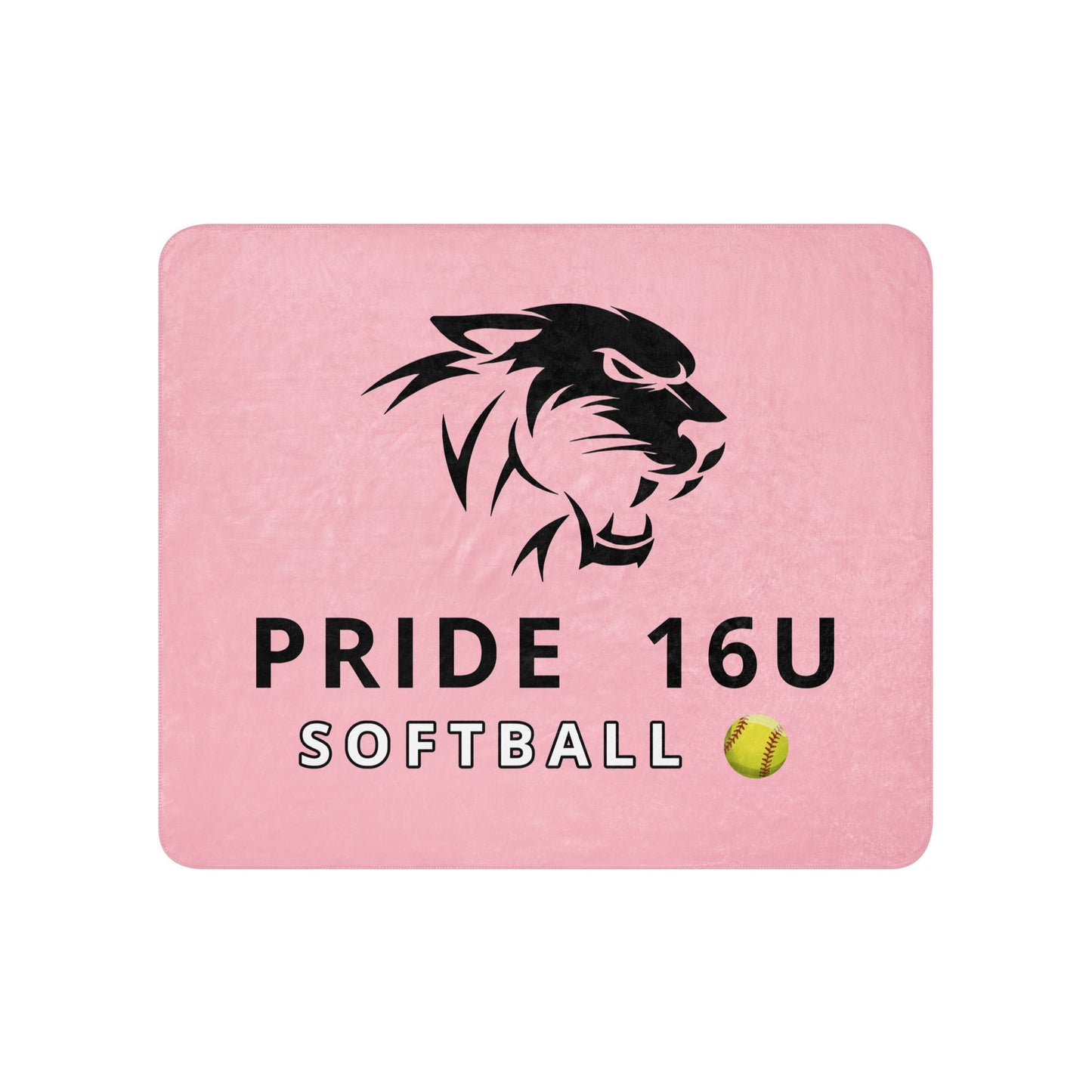 Sherpa Blanket | NNY Pride Softball | Emblem Logo