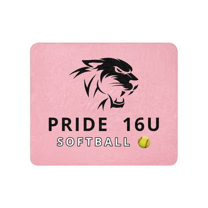 Sherpa Blanket | NNY Pride Softball | Emblem Logo