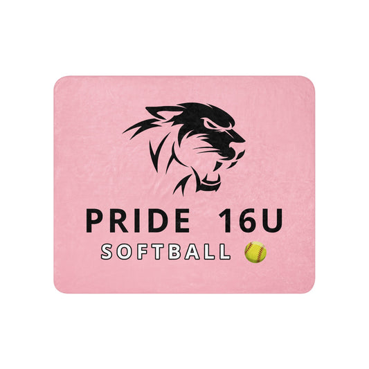 Sherpa Blanket | NNY Pride Softball | Emblem Logo