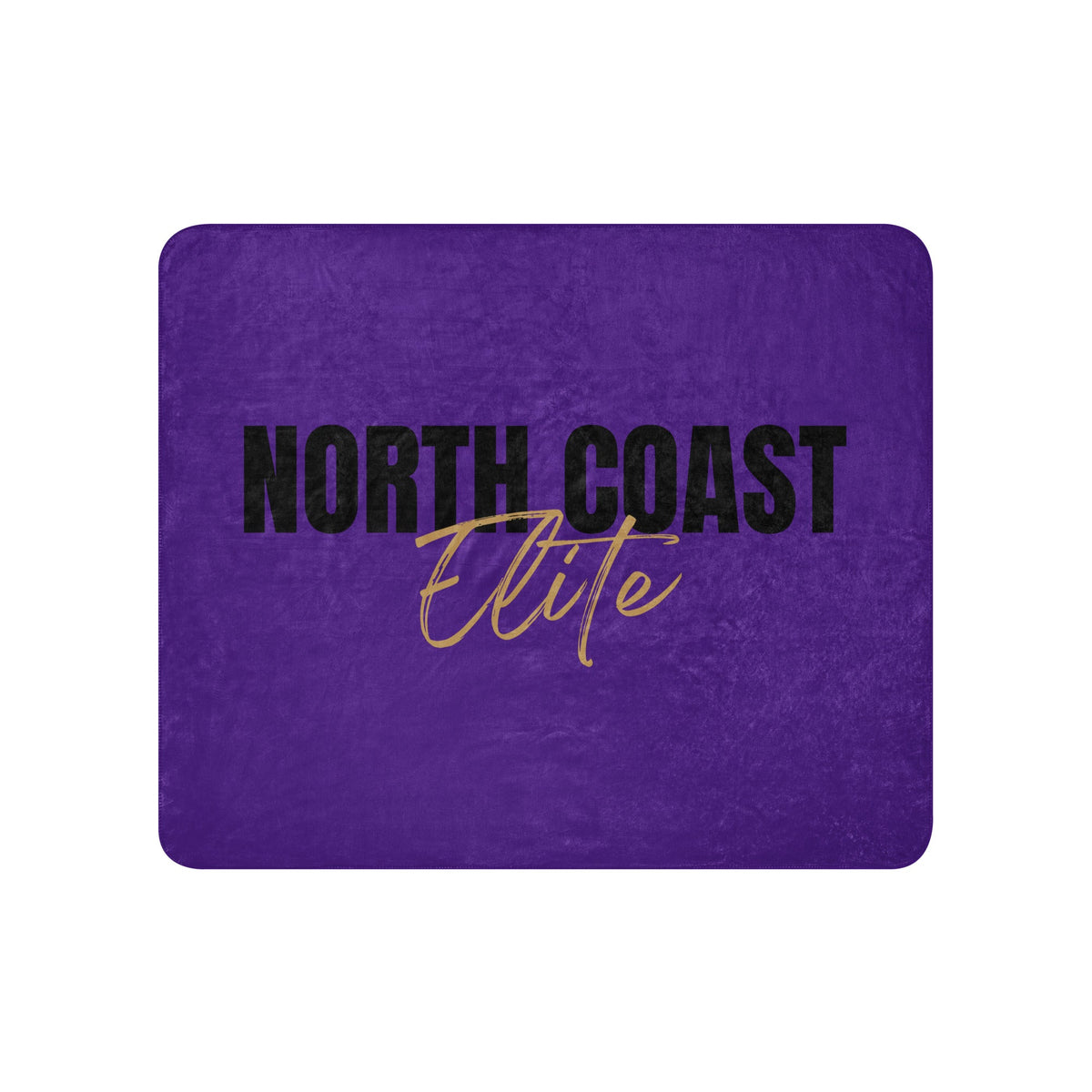 Sherpa Blanket | North Coast Elite Inc | Script Logo