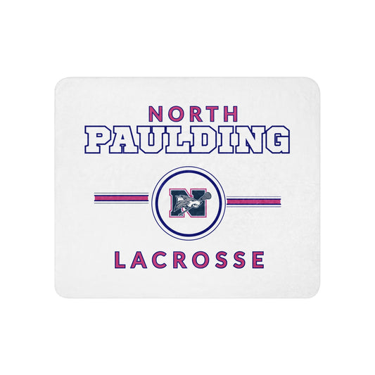 Sherpa Blanket | North Paulding Lacrosse | Valor Logo