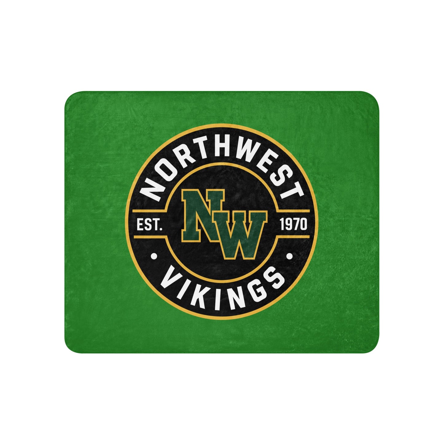 Sherpa Blanket | Northwest High School | Badge Logo
