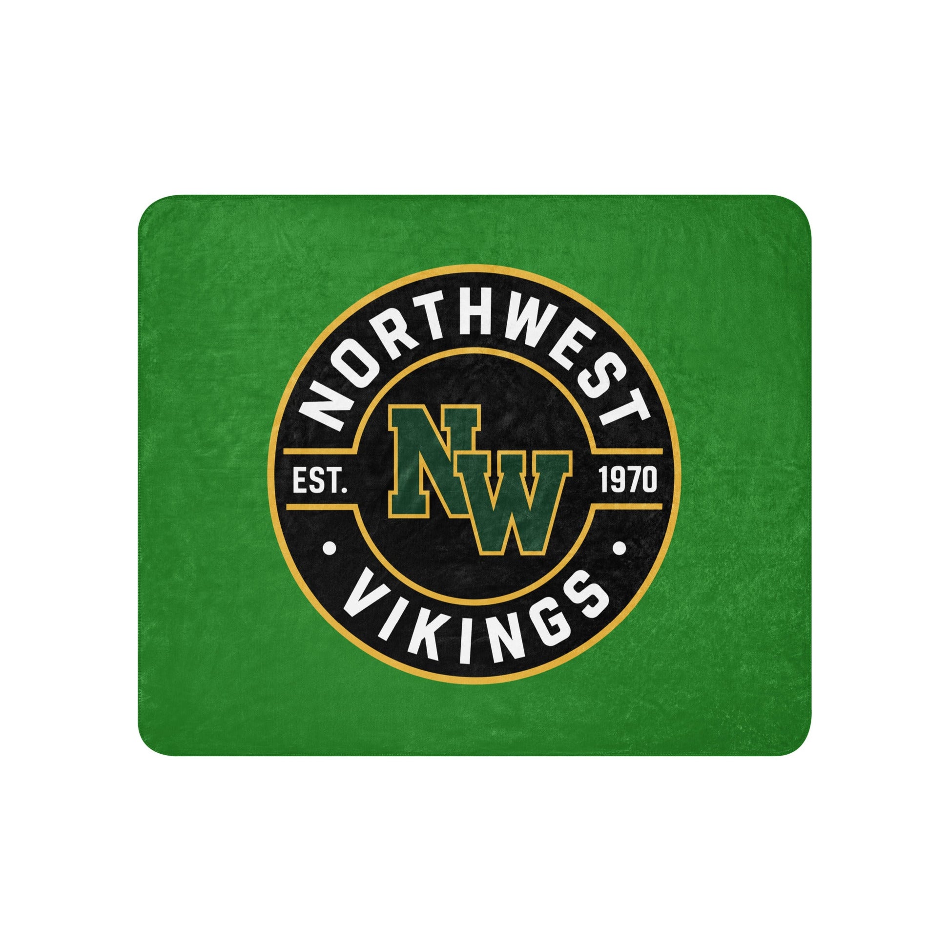 Sherpa Blanket | Northwest High School | Badge Logo