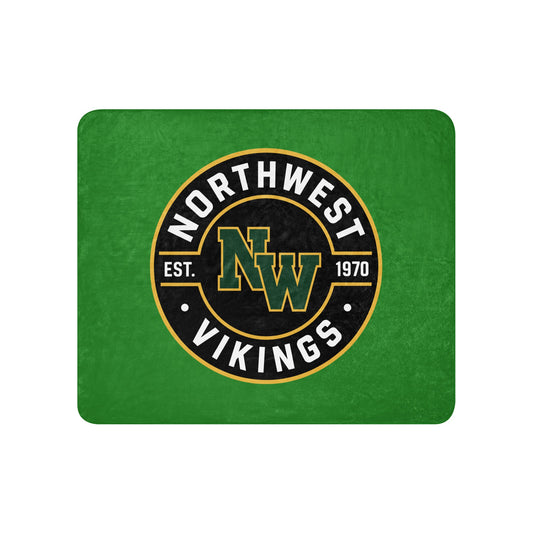 Sherpa Blanket | Northwest High School | Badge Logo