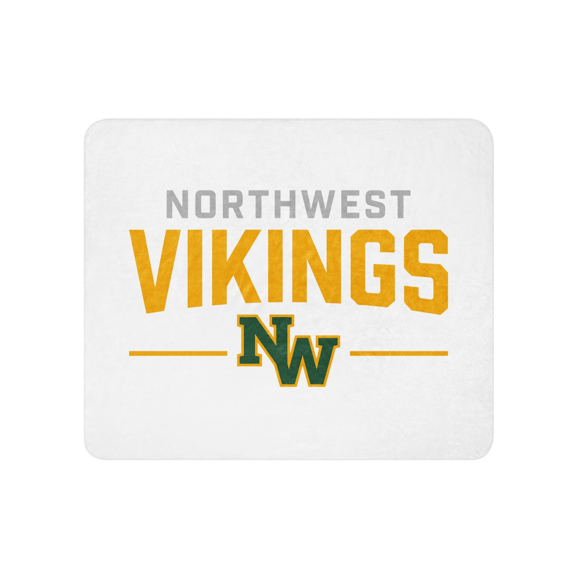 Sherpa Blanket | Northwest High School | Vikings Logo