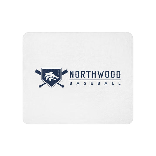 Sherpa Blanket | Northwood High School Baseball | Valor Logo