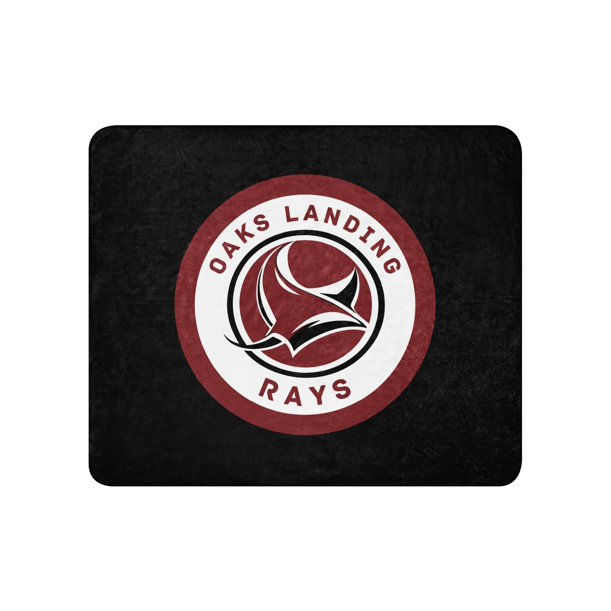 Sherpa Blanket | OAKS LANDING RAYS | Badge Logo