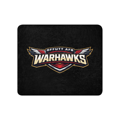 Sherpa Blanket | Offutt AFB Warhawks | Mark Logo