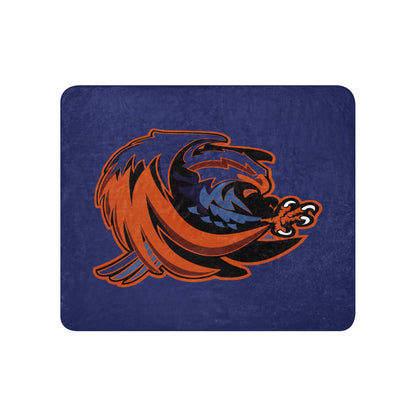 Sherpa Blanket | Offutt AFB Warhawks | Mascot Logo