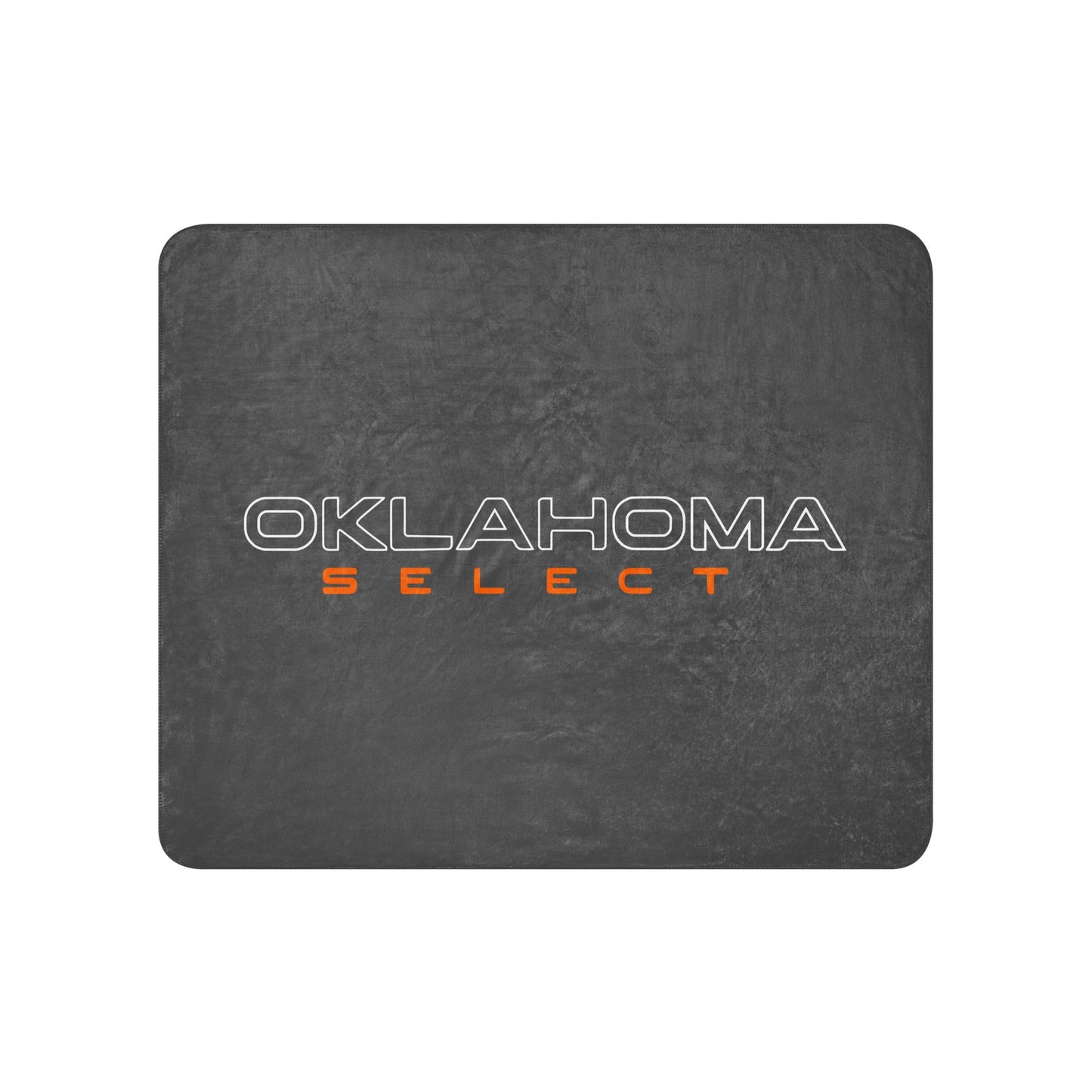 Sherpa Blanket | Oklahoma Select Ball | Modern Script Logo