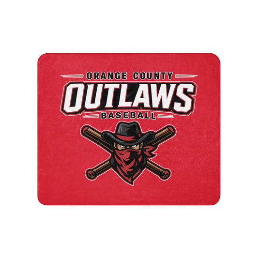 Sherpa Blanket | Orange County Outlaws | Vanguard Logo