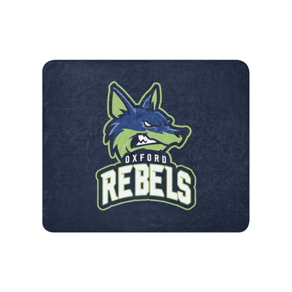 Sherpa Blanket | Oxford Rebels 12U | Mascot Logo