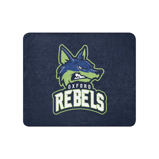 Sherpa Blanket | Oxford Rebels 12U | Mascot Logo