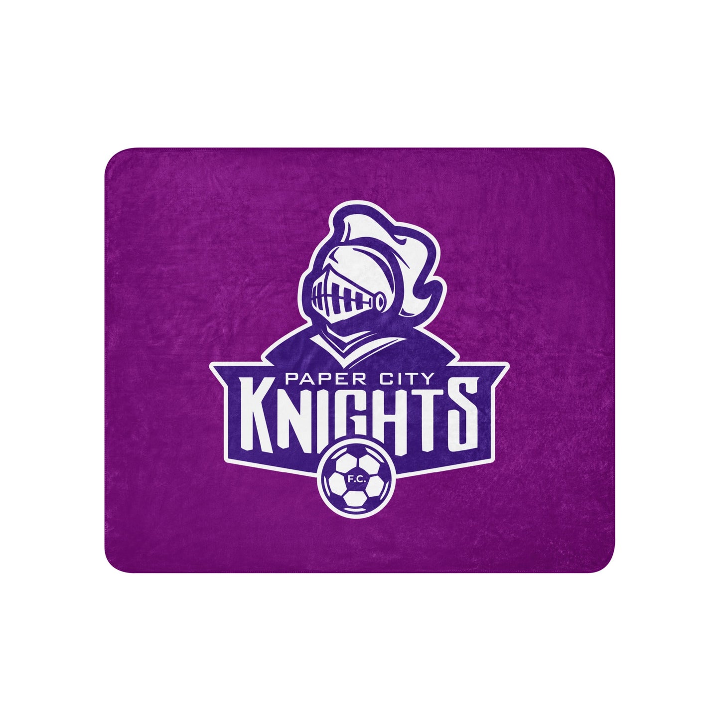 Sherpa Blanket | Paper City Futbol Club | Emblem Logo