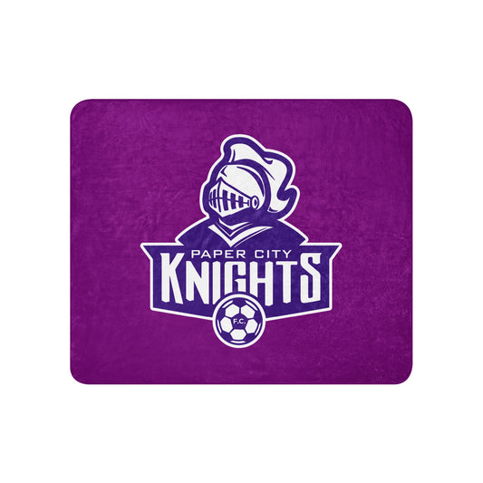 Sherpa Blanket | Paper City Futbol Club | Emblem Logo