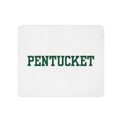 Sherpa Blanket | Pentucket Youth Football and Cheer | Script Logo
