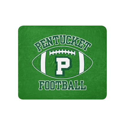 Sherpa Blanket | Pentucket Youth Football and Cheer | Varsity Badge Logo