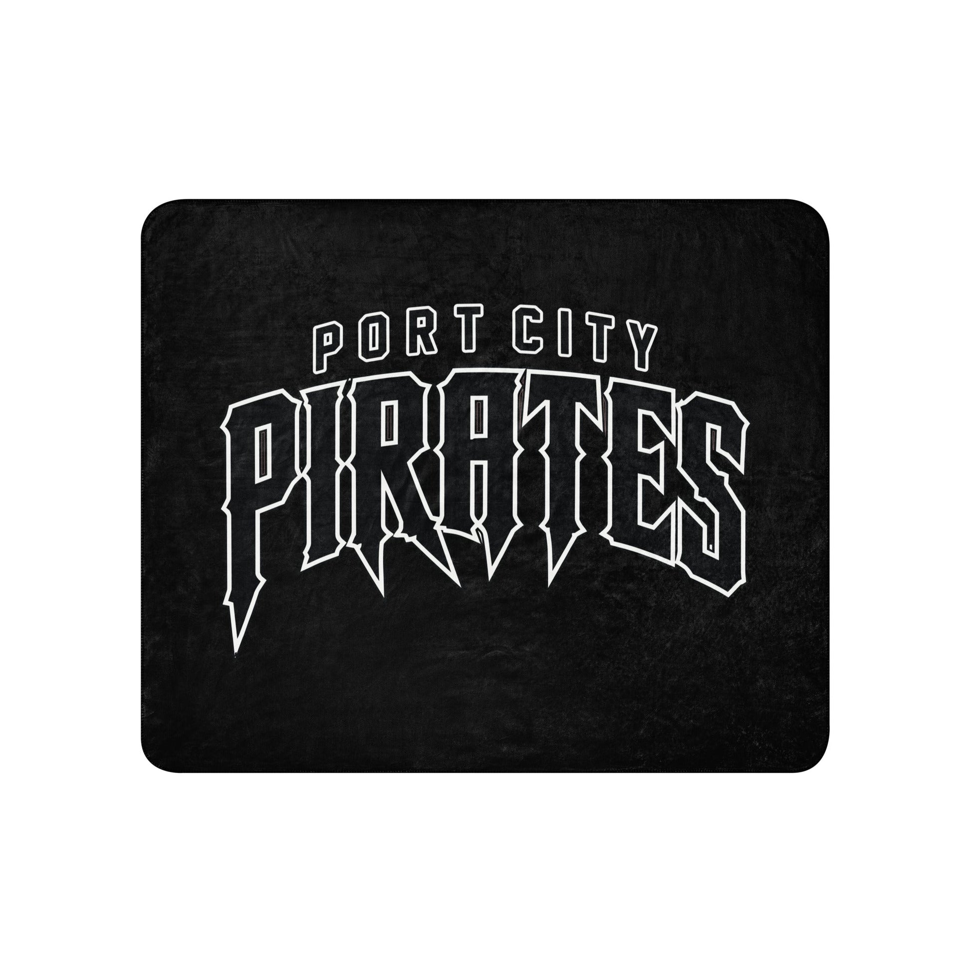 Sherpa Blanket | Port City Pirates | Script Logo