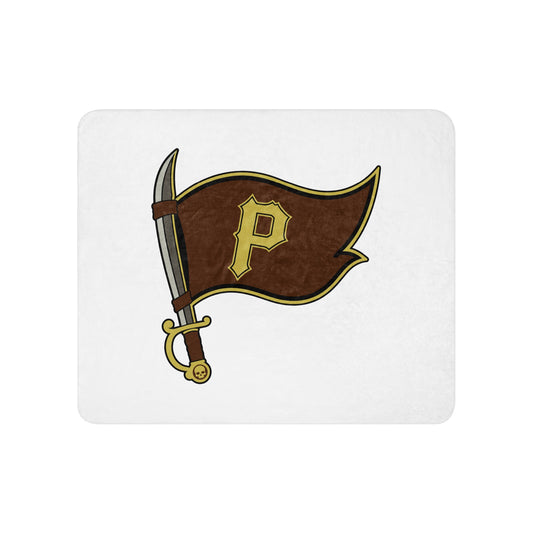 Sherpa Blanket | Port City Pirates | Vanguard Flag Logo