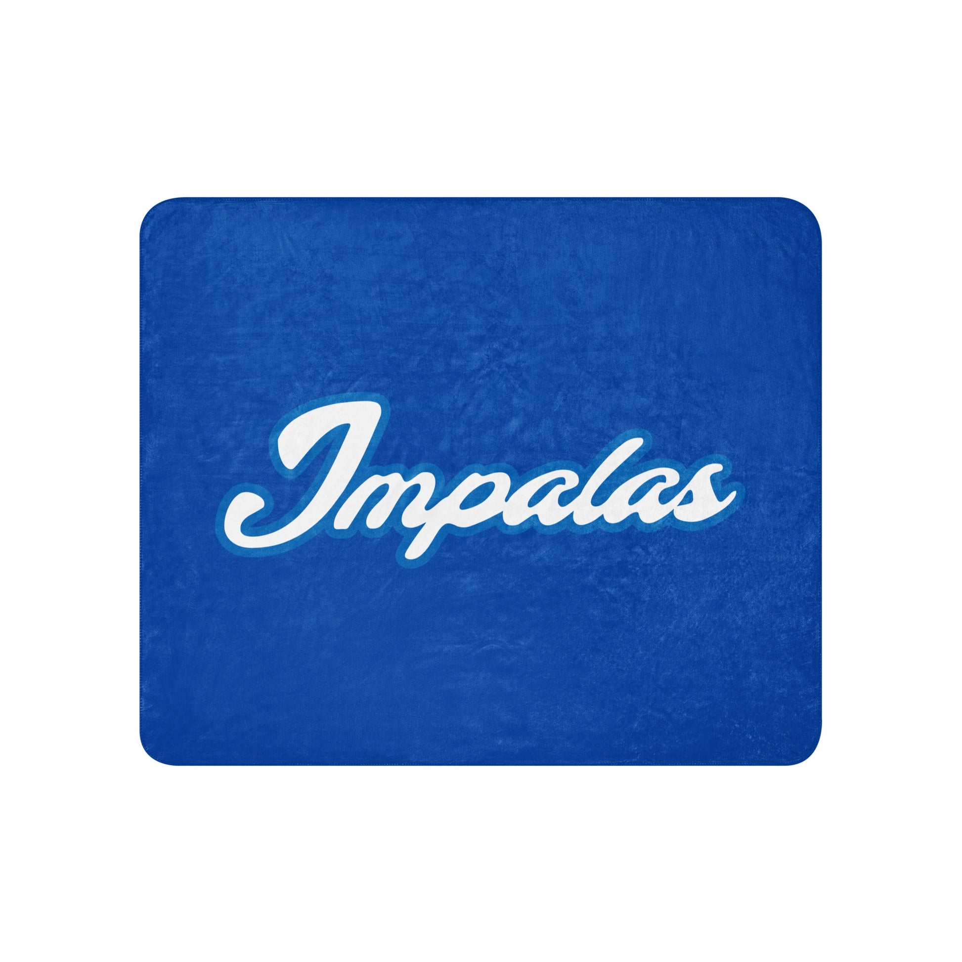 Sherpa Blanket | Poudre Football | Crownline Script Logo