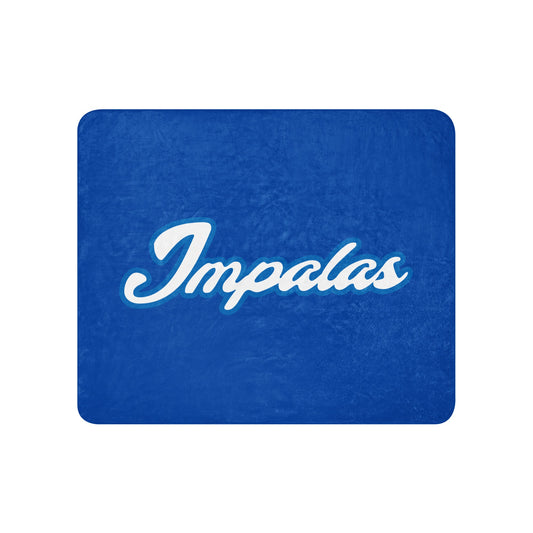 Sherpa Blanket | Poudre Football | Crownline Script Logo